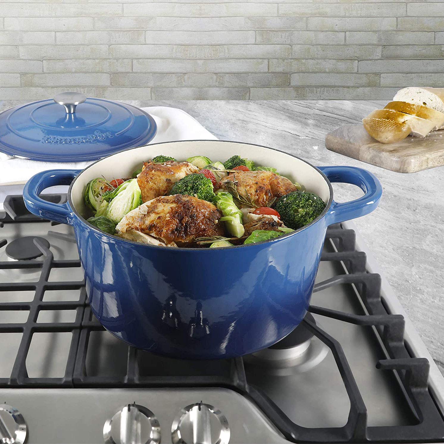 Crock-Pot table mise en scène service direct à table, esthétique agréable