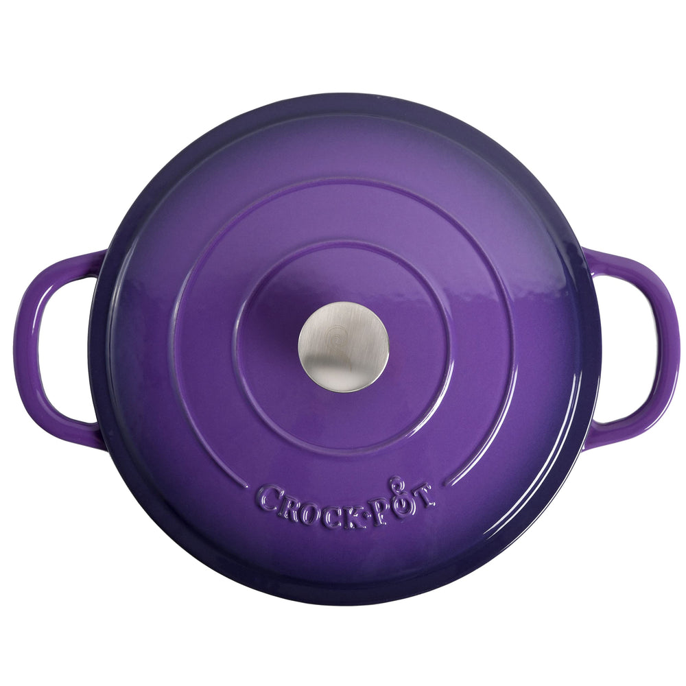Crock-Pot Artisan texture émaillée illustrant résistance et nettoyage facile
