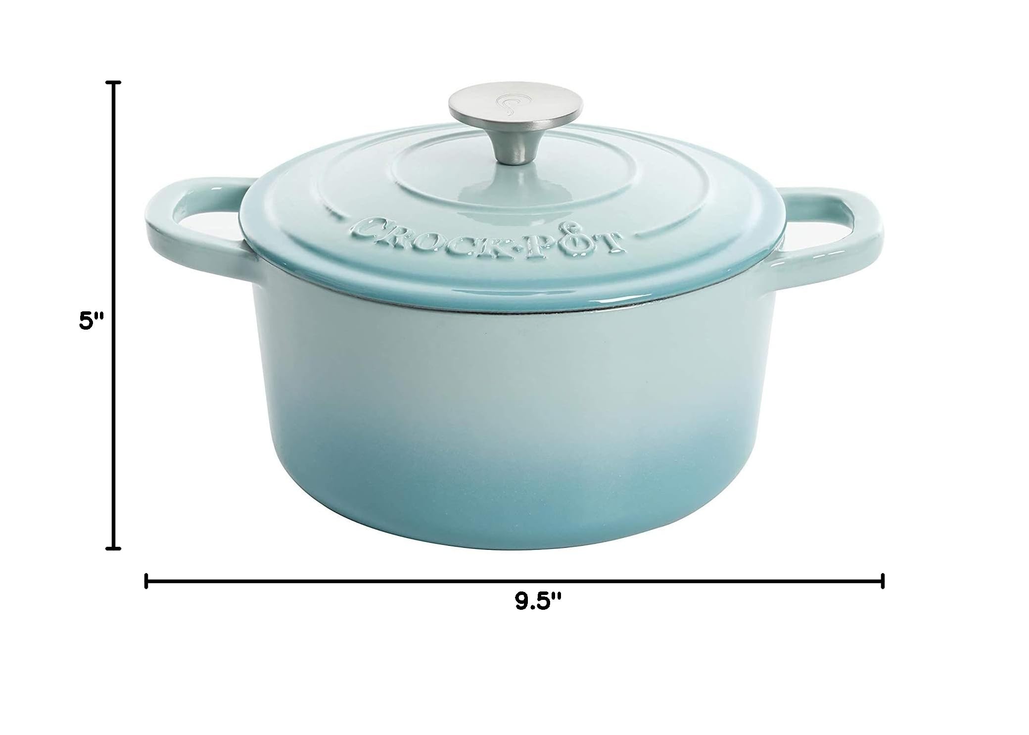 Crock-Pot comparée à une cuillère, capacité 5 pintes pour repas familiaux
