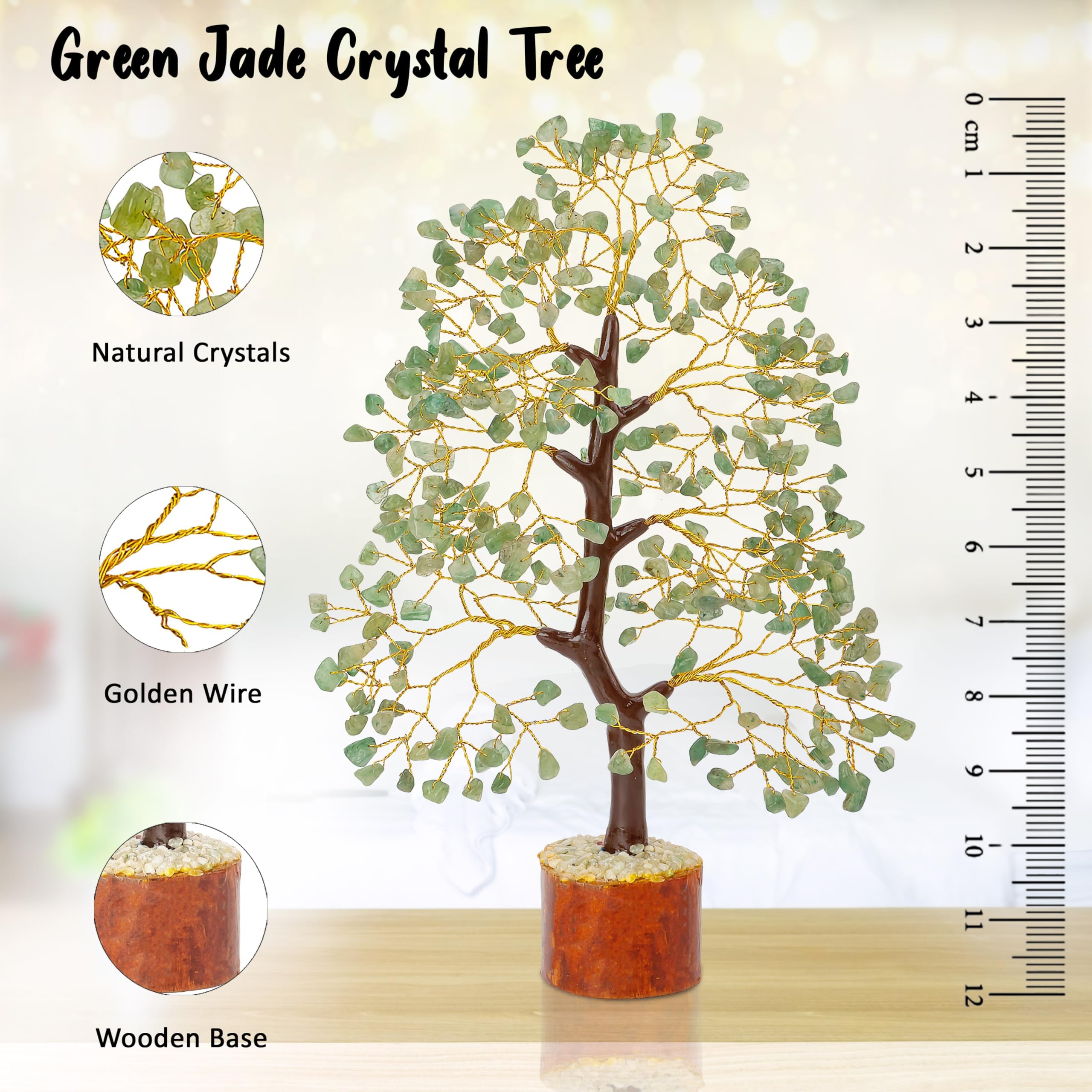 Crocon gros plan des feuilles en jade soulignant la finition brillante