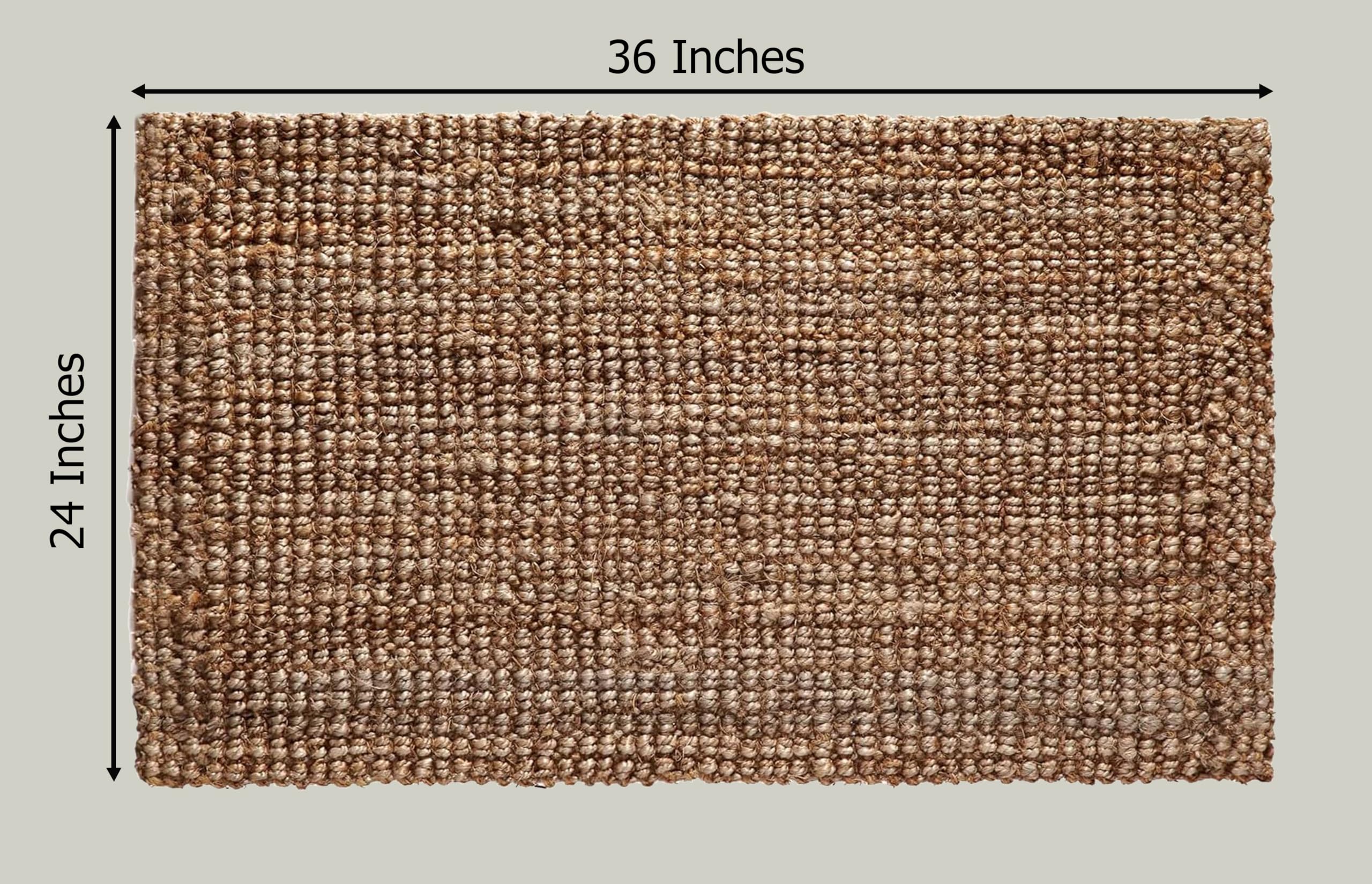 Croft&Cane tapis retourné montrant le design réversible et solidité