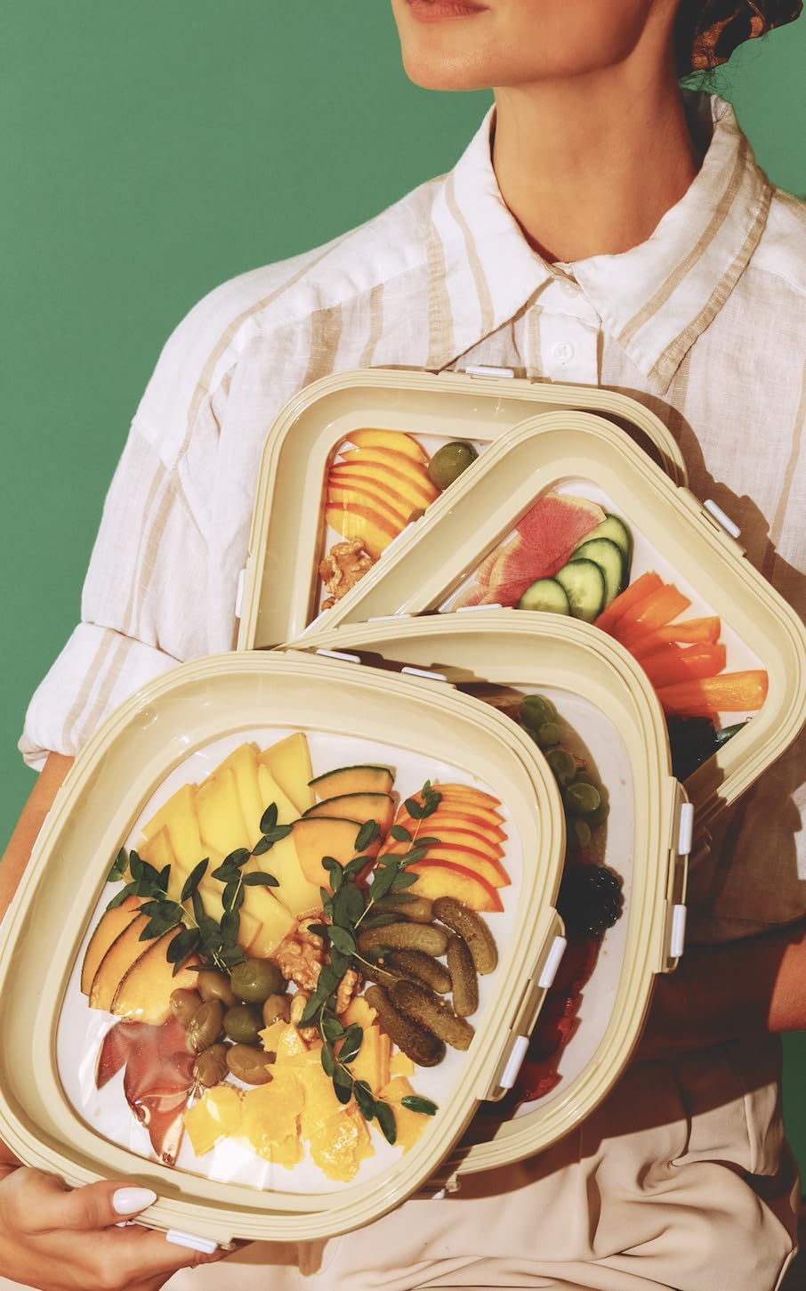 Crudités lifestyle pique-nique crème, parfait pour sorties et repas nomades