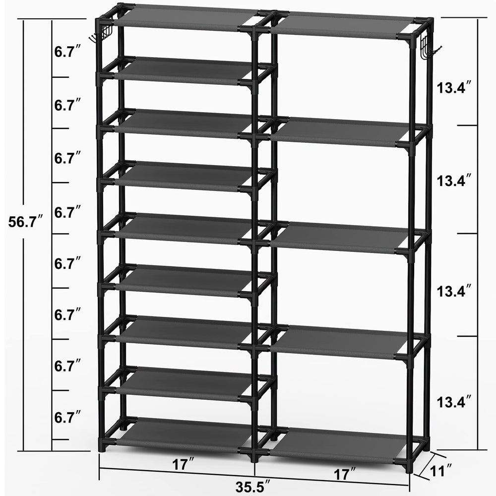 CSXGBAB comparaison taille avec chaussure illustrant capacité par niveau