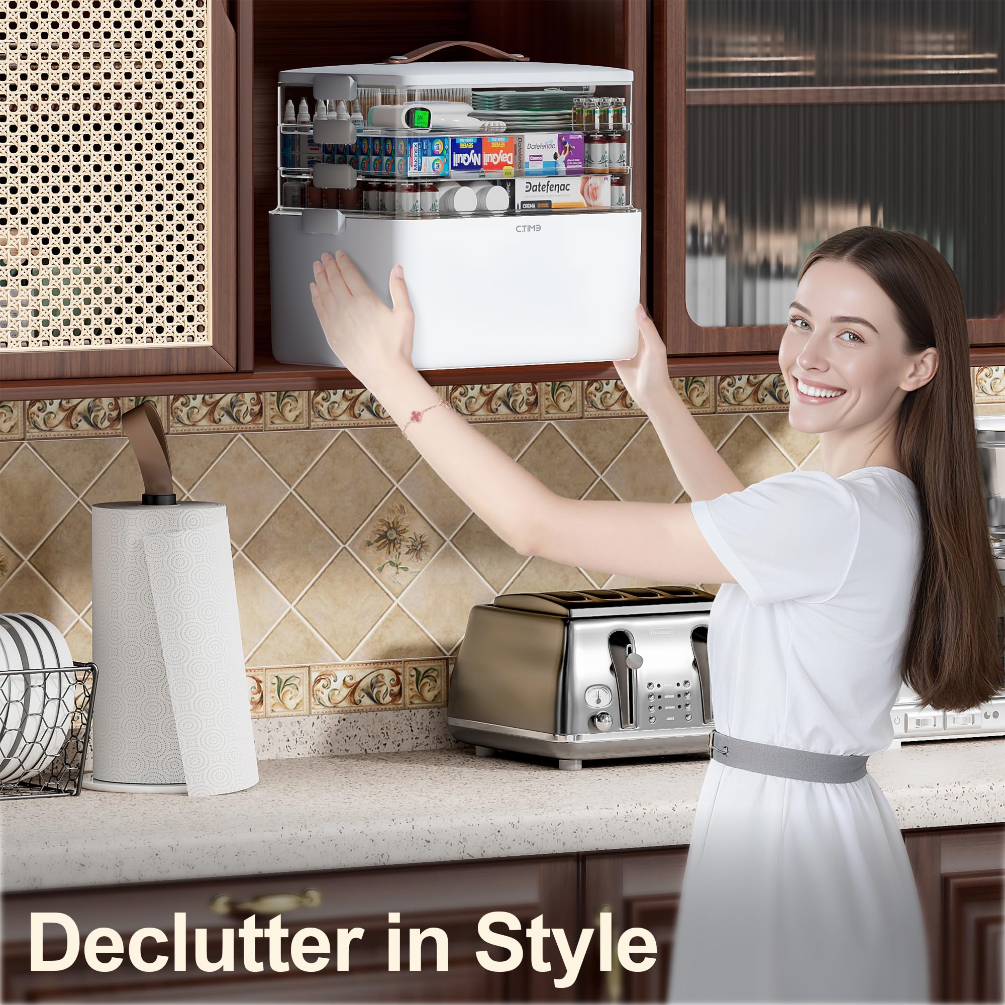 CTIME intérieur avec plateaux superposés protégeant de la lumière