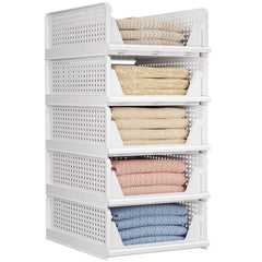 CTSNSLH boîte ouverte remplie de vêtements pour rangement visible