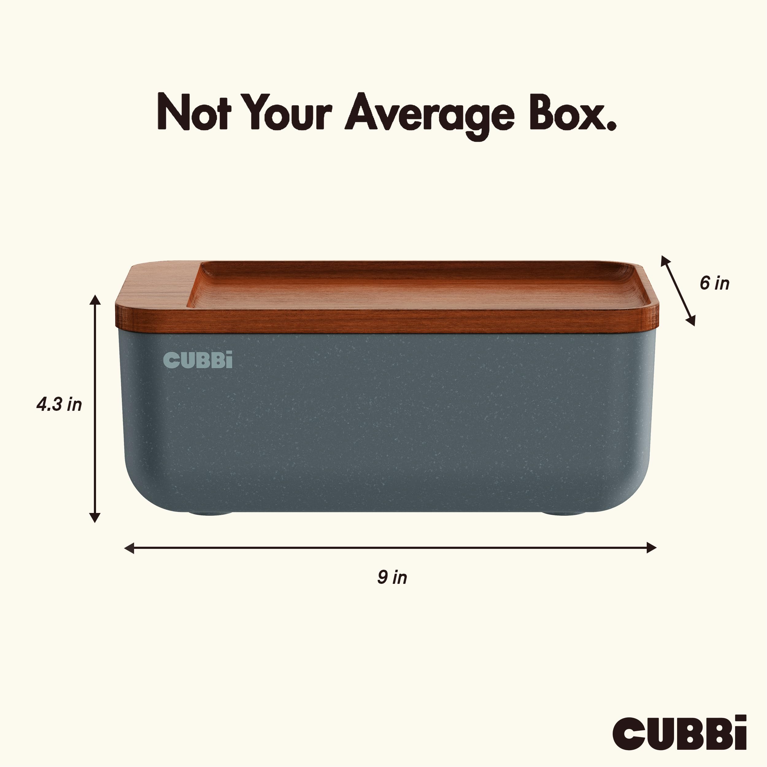 Cubbi tenu en main démontrant la portabilité et l’usage grab-and-go