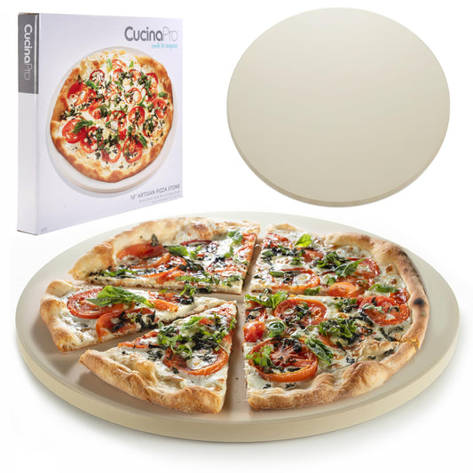 CucinaPro pierre face visible, cuisson homogène et résultat croustillant