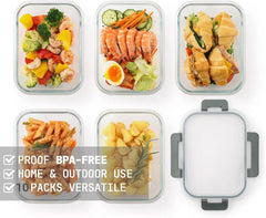 Cuiselect boîtes empilées dans le frigo pour organisation et visibilité