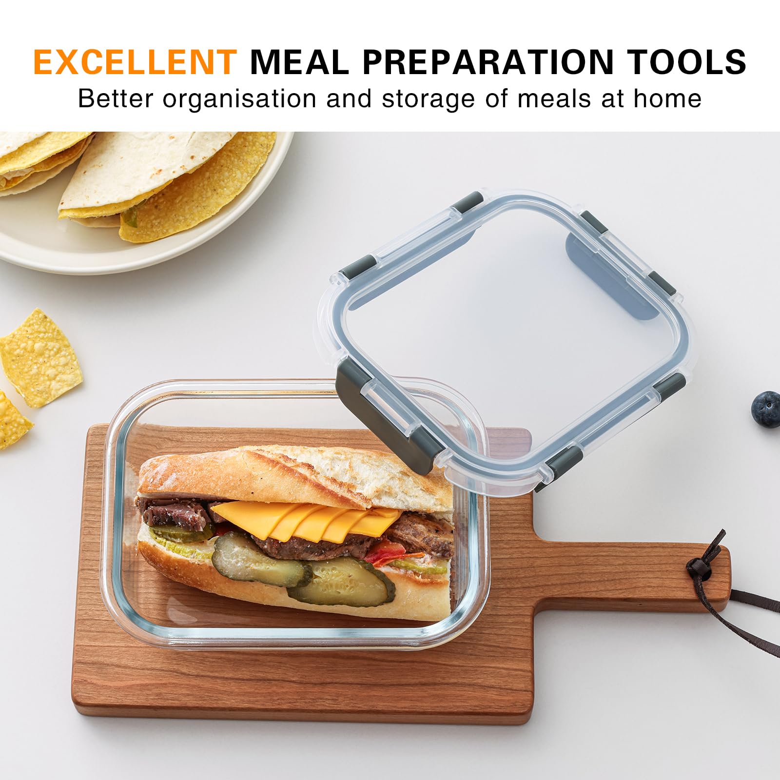 Cuiselect boîte repas sur bureau illustrant transport sécurisé