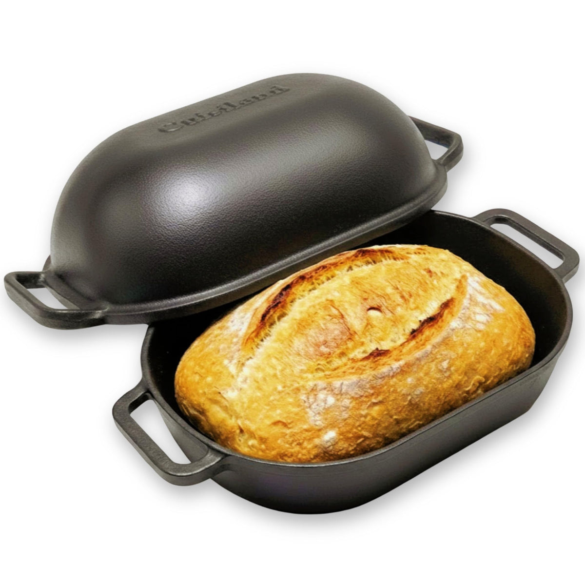 Cuisiland moule face avant montrant la silhouette robuste et capacité 9QT