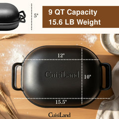 Cuisiland moule vu de dessus avec pain illustrant résultat croustillant et mie