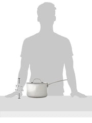 Cuisinart 7194-20 détail de la poignée rivetée en inox offrant prise solide et sécurité