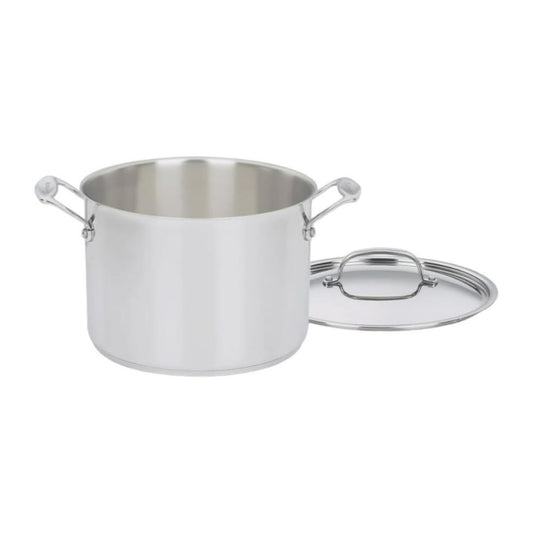 Cuisinart marmite vue frontale élégante et capacité généreuse