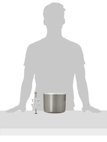 Cuisinart gros plan paroi double isolante assurant congélation homogène