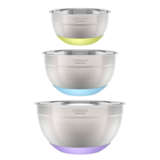 Cuisinart bol mixeur face avant montrant design inox et stabilité