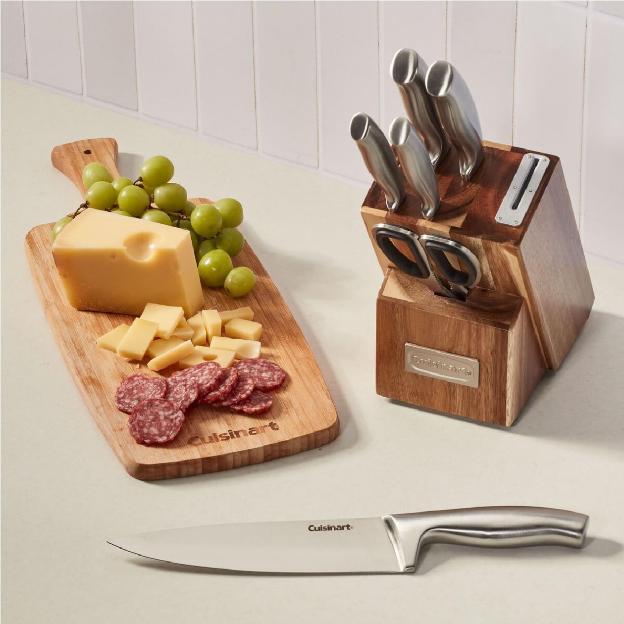 Cuisinart ciseaux en acier inoxydable coupant herbes pour gain de temps