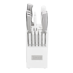 Cuisinart couteau en action en train de trancher légumes pour coupe nette