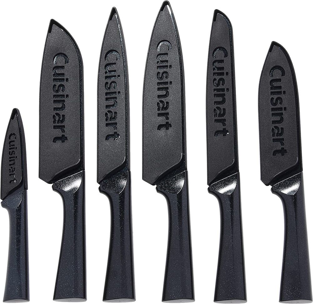 Cuisinart profil de lame montrant coupe nette et revêtement antiadhérent