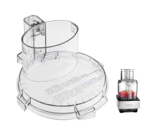 Cuisinart couvercle Tritan transparent montrant ajustement et sécurité