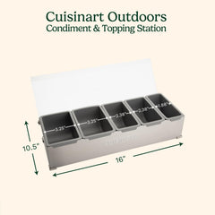 Cuisinart couvercles translucides gros plan protégeant et identifiant ingrédients