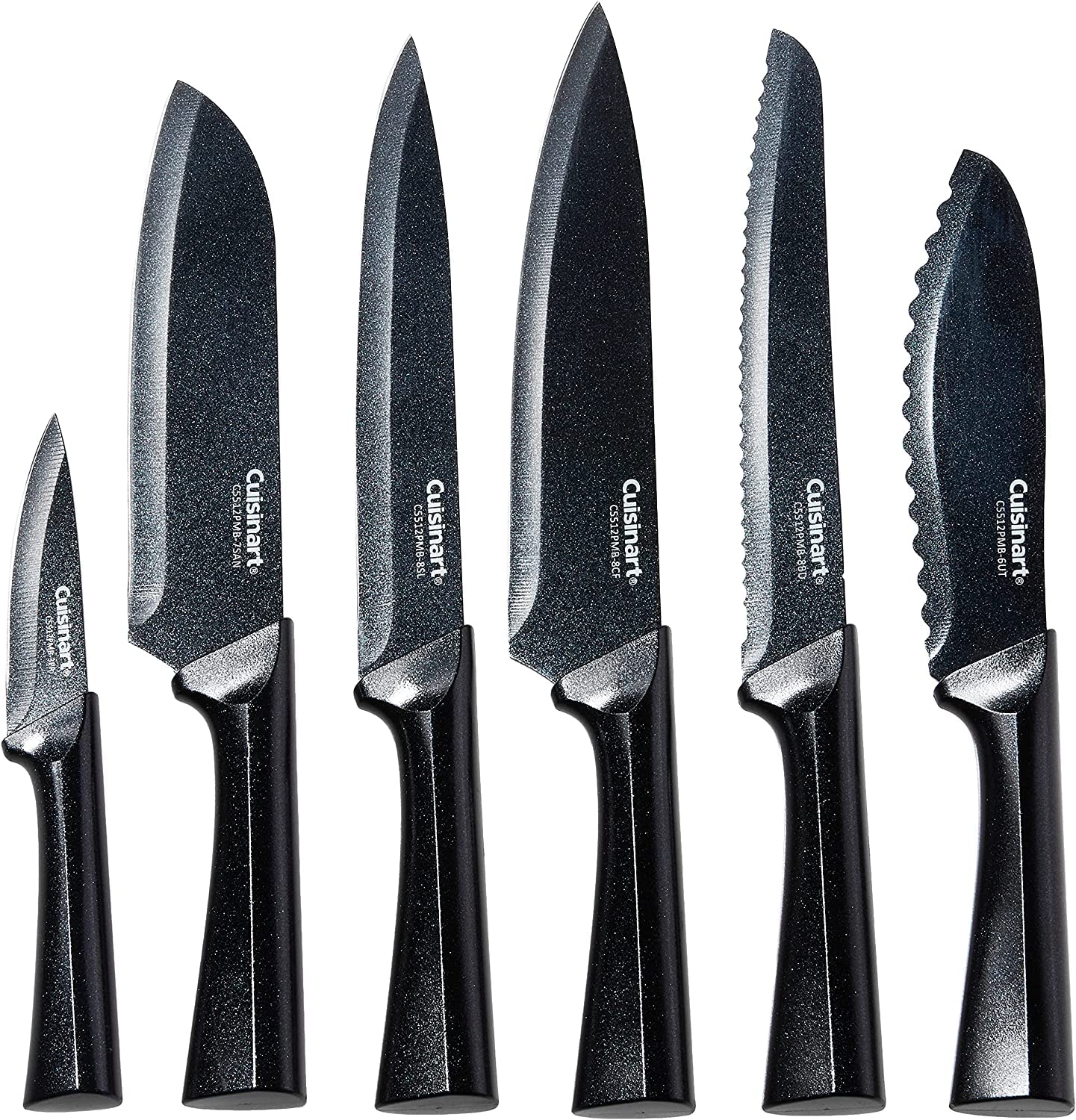 Cuisinart vue frontale de l'ensemble 12 pièces, pratique et esthétique