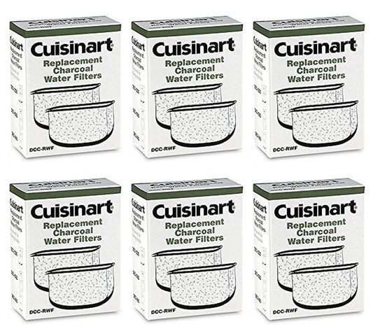 Cuisinart filtre face emballage montrant boîtes et accessibilité pratique