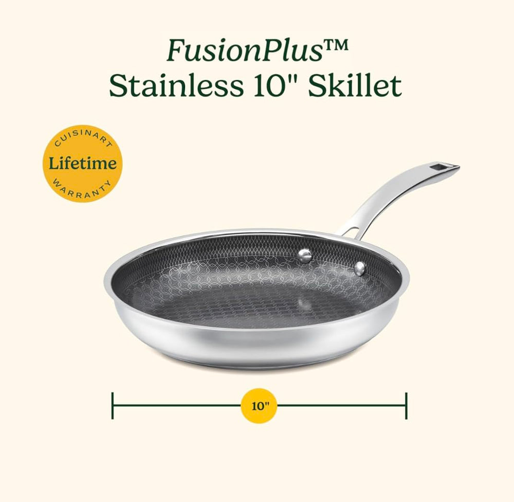 Cuisinart nettoyage avec éponge illustrant entretien facile et sans PFAS