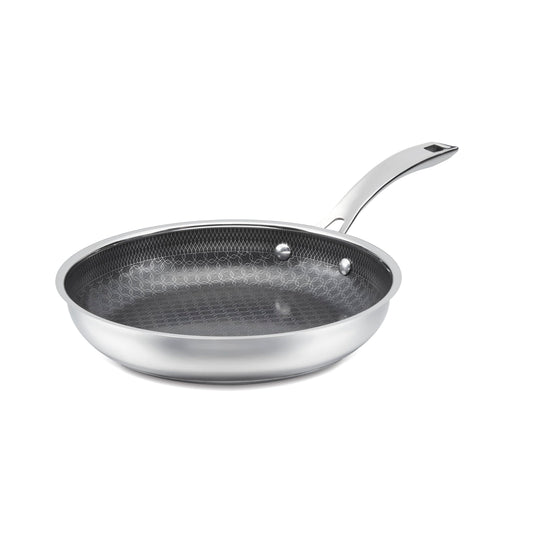 Cuisinart poêle face avant et poignée confortable pour maniement sécurisé