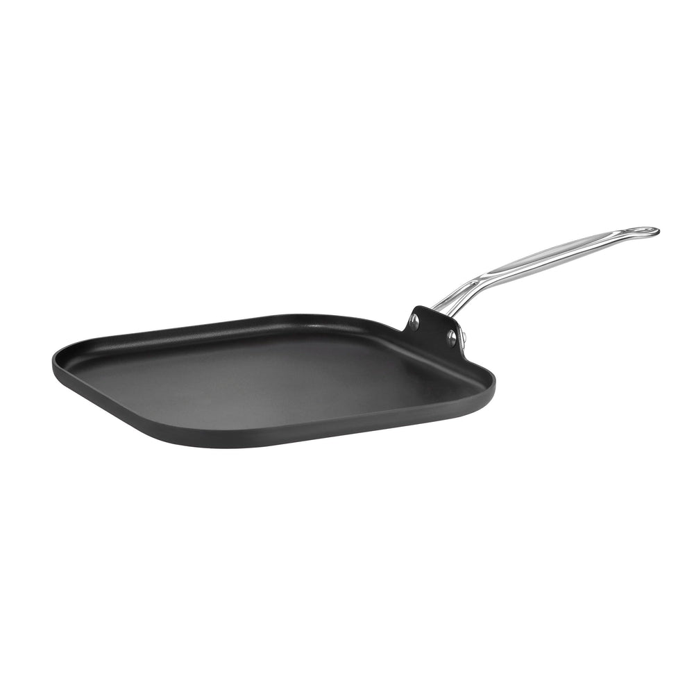 Cuisinart gril carré face montrant la surface et la finition pour cuisson uniforme
