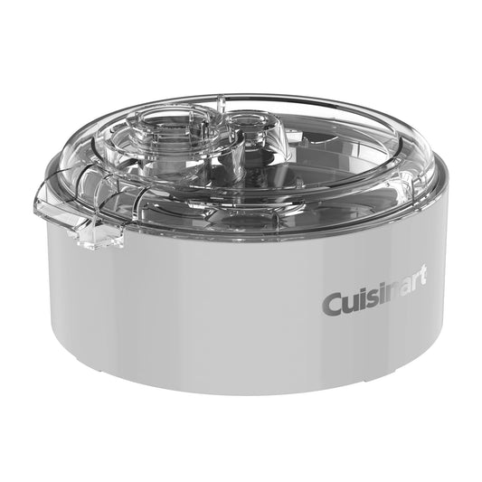 Cuisinart visage avant du kit montrant composants et rangement pratique