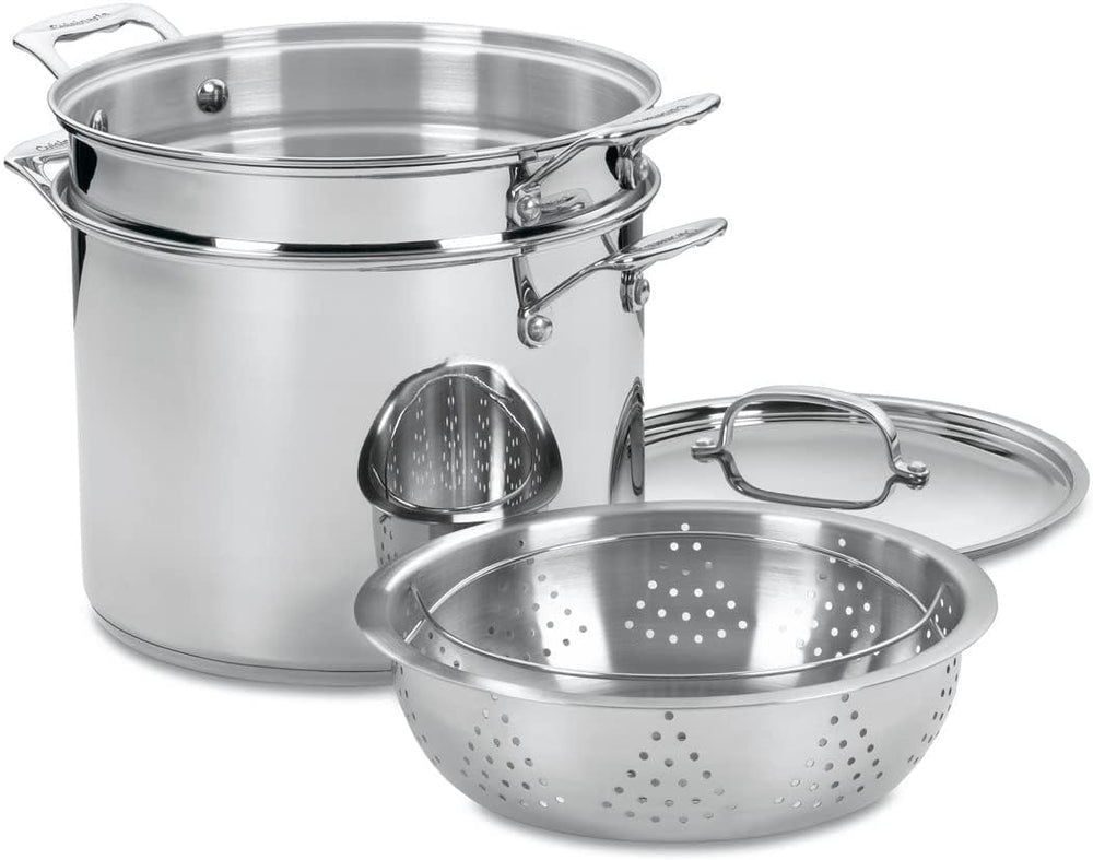 Cuisinart marmite 12 quarts face avant montrant la capacité et la poignée solide