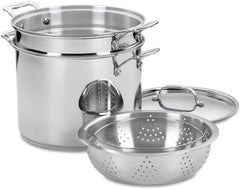 Cuisinart marmite 12 quarts face avant montrant la capacité et la poignée solide