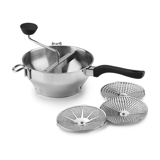 Cuisinart moulin face avant affichant acier inoxydable et capacité, durable