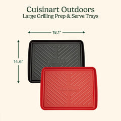 Cuisinart gros plan mélamine montrant texture durable et résistance