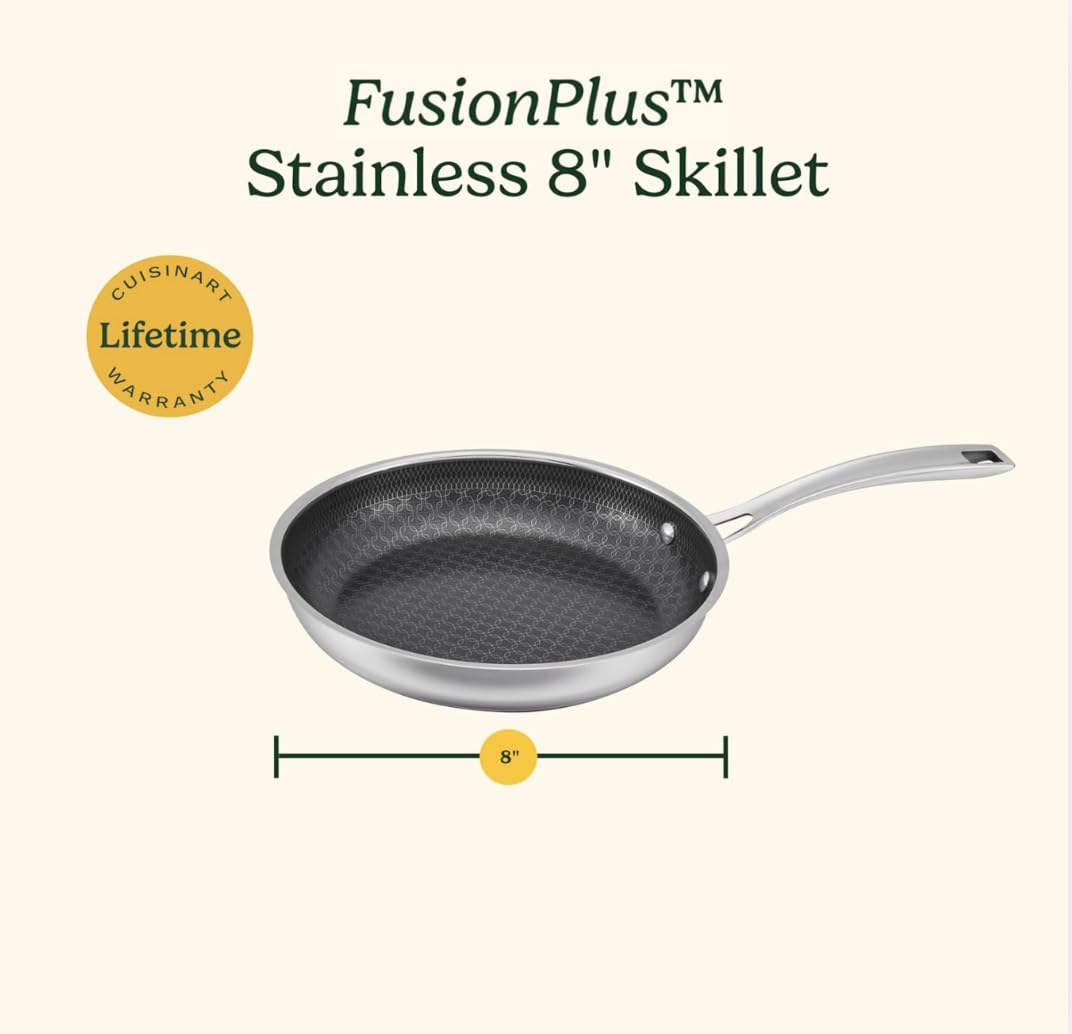 Cuisinart détail rivet montrant fixation solide et durabilité renforcée