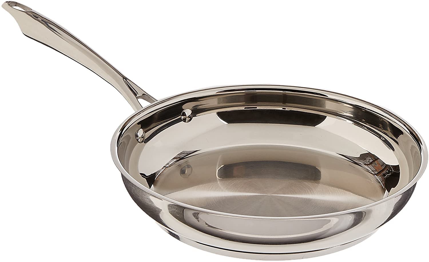 Cuisinart détail poignée rivetée offrant prise sécurisée et durabilité