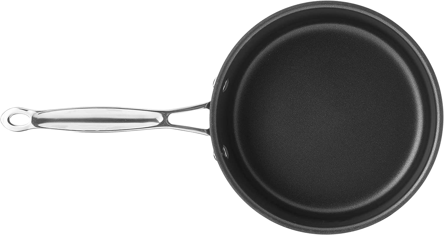 Cuisinart poignée rivetée en acier inoxydable pour prise sûre et four