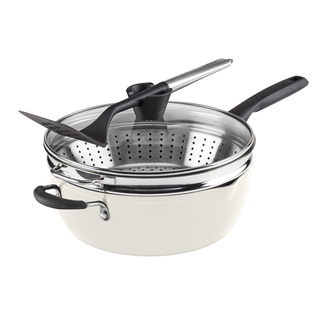 Cuisinart vue avant du coffret 4 pièces montrant polyvalence et rangement