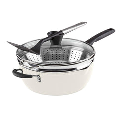 Cuisinart vue avant du coffret 4 pièces montrant polyvalence et rangement