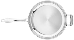 Cuisinart détail fond PowerBond montrant conductivité et répartition chaleur