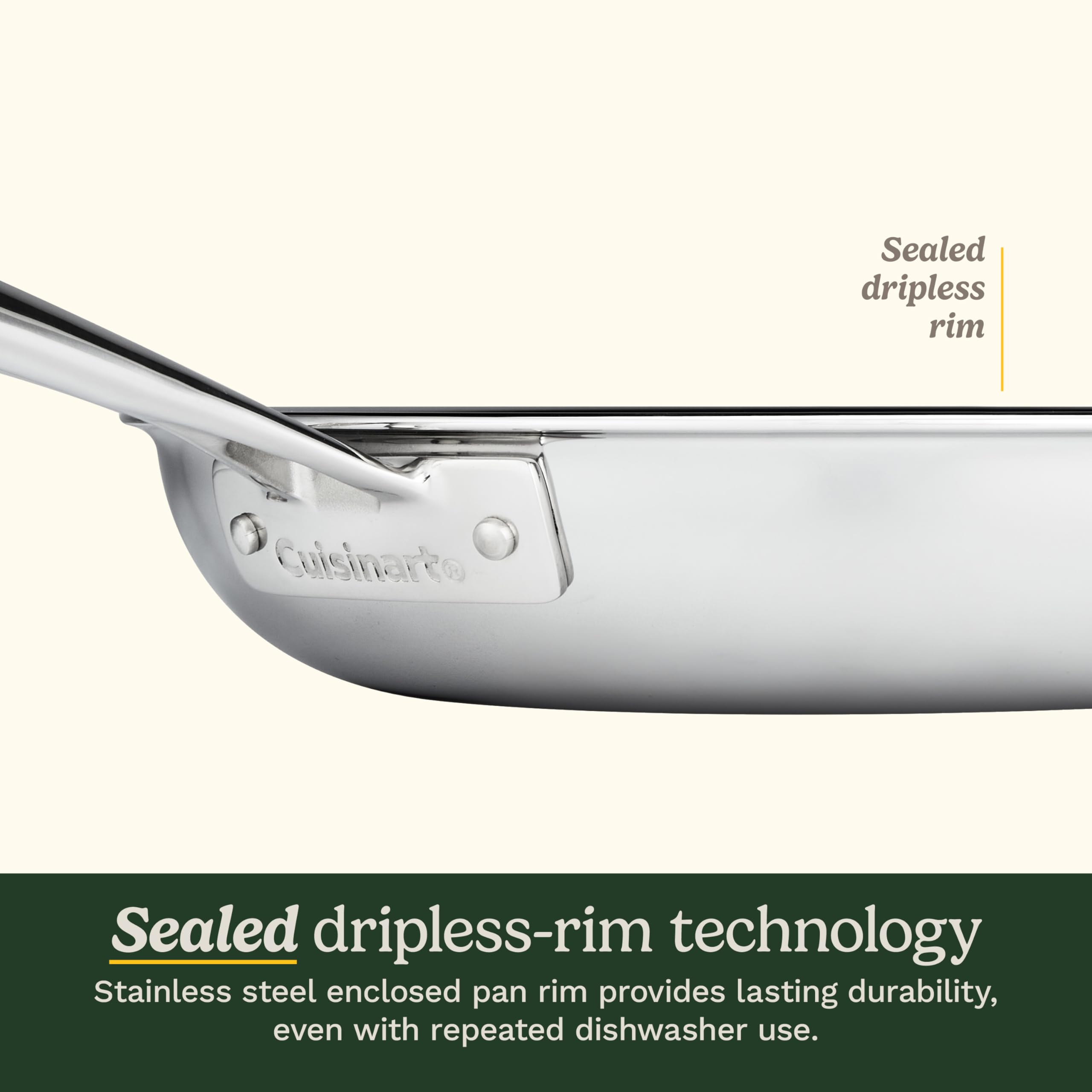 Cuisinart comparaison taille-main illustrant compacité pour portions individuelles