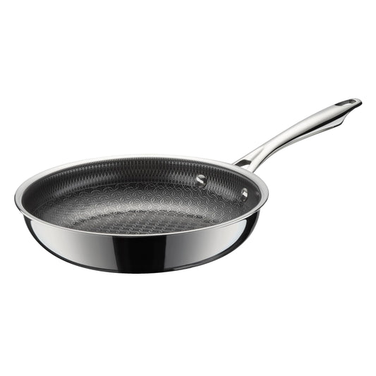 Cuisinart poêle 8" face avant montrant design et finition pour cuisson précise