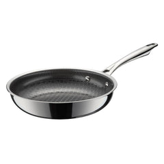 Cuisinart poêle 8" face avant montrant design et finition pour cuisson précise