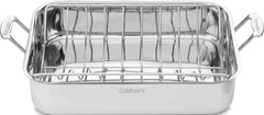 Cuisinart rôtissoire 16 pouces vue frontale, grande capacité visible et finition inox