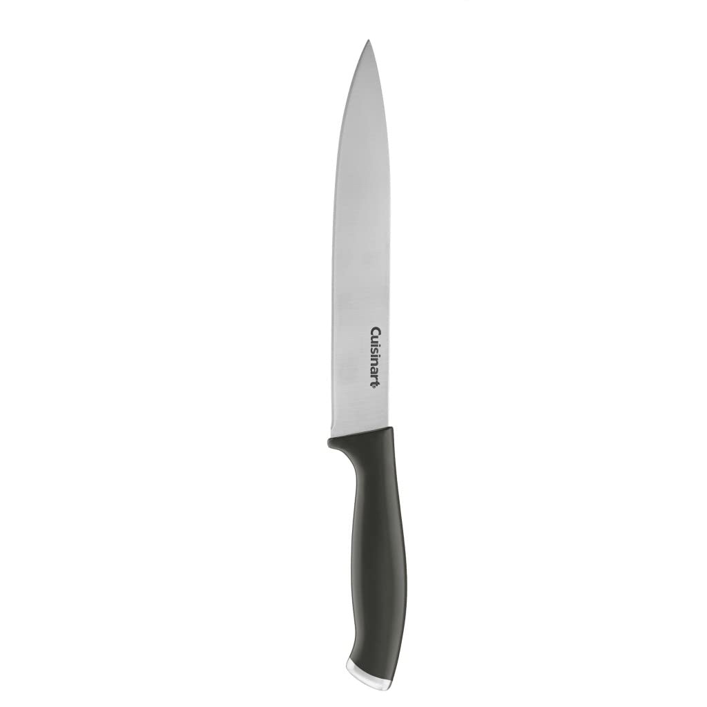 Cuisinart Santoku en action pour coupes précises de légumes et poissons