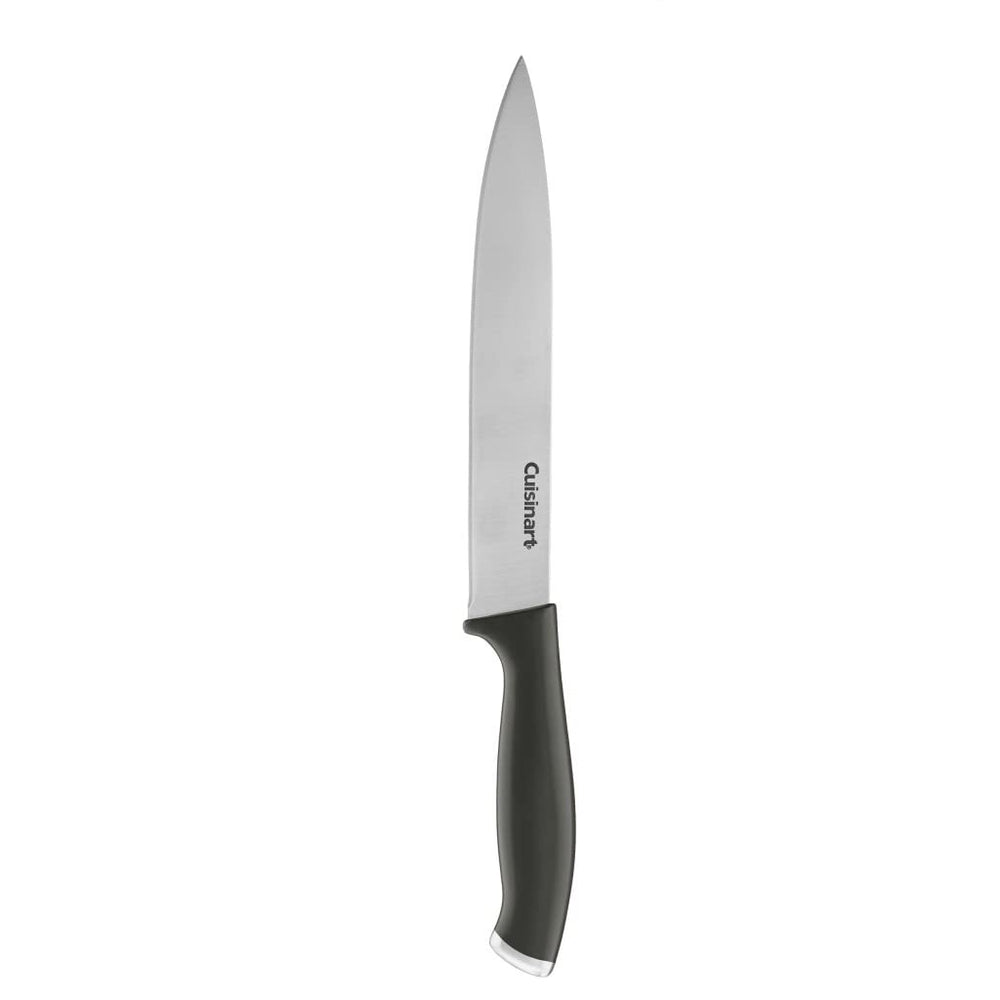 Cuisinart Santoku en action pour coupes précises de légumes et poissons