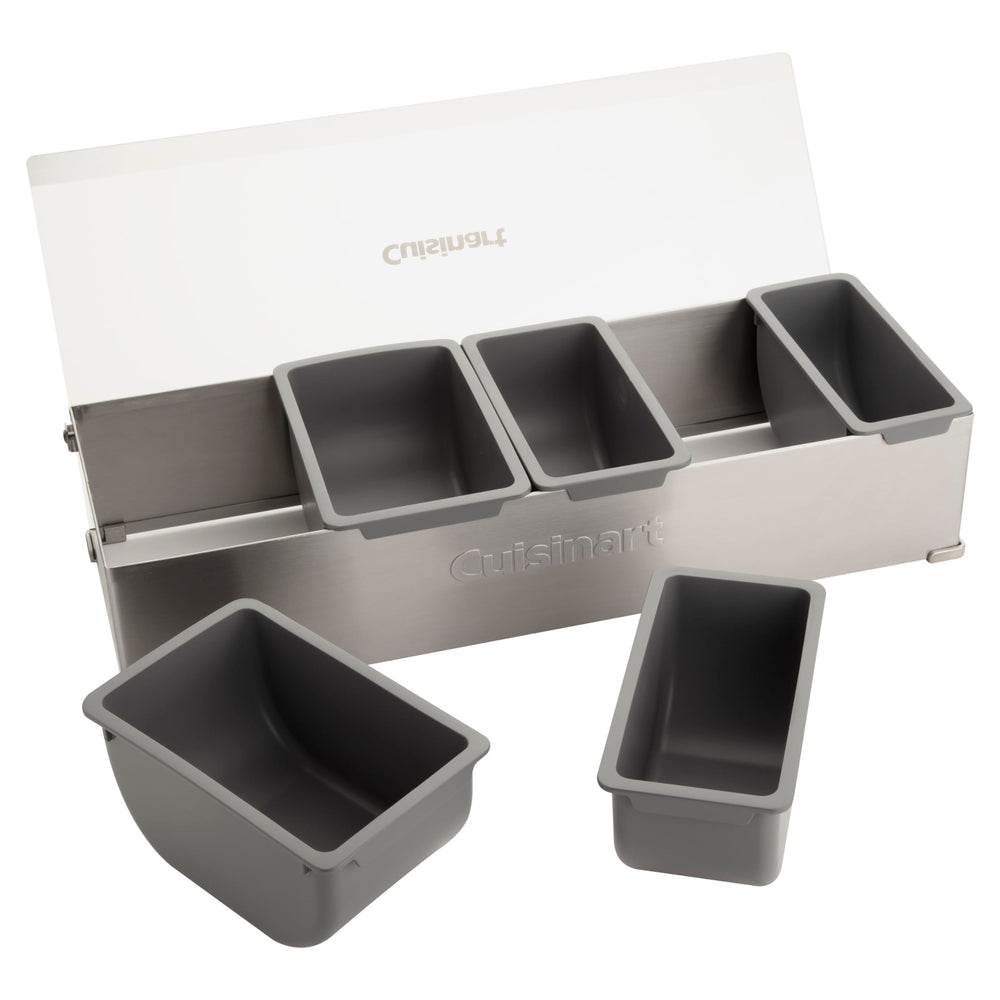 Cuisinart détail du plastique montrant finition résistante et nettoyage aisé