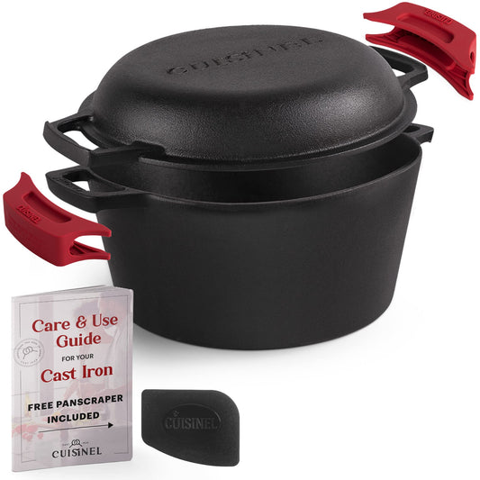 Cuisinel cocotte face avant montrant robustesse et polyvalence pour cuisson