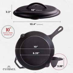 Cuisinel gros plan surface assaisonnée illustrant antiadhérence naturelle