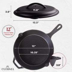 Cuisinel couvercle zoom sur points d'écoulement conservant humidité et saveurs